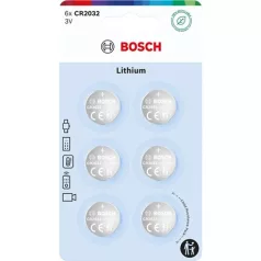 Bosch GOMBELEM LÍTIUM 3.0V 6-BLISZTER CR2032B6/00