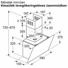 Bosch PÁRAELSZÍVÓ KÜRTŐS DWK65DK60