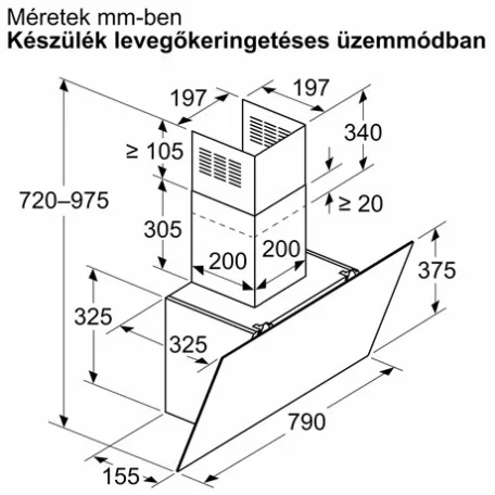Bosch PÁRAELSZÍVÓ KÜRTŐS DWK85DK60