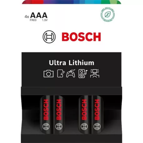 Bosch ELEM LÍTIUM AAA 4-BLISZTER FR03UL4B/00