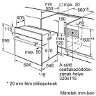 Bosch SÜTŐ BEÉPÍTHETŐ ELEKTROMOS HBF133BR0
