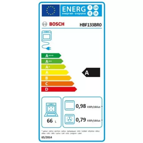 Bosch SÜTŐ BEÉPÍTHETŐ ELEKTROMOS HBF133BR0