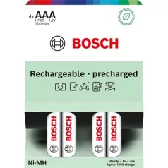 Bosch ELEM TÖLTHETŐ AAA 700mAh 4-BLISZTER HR03B4P700/00