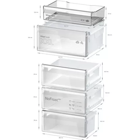Bosch HŰTŐ ALULFAGYASZTÓS KGN392I1F