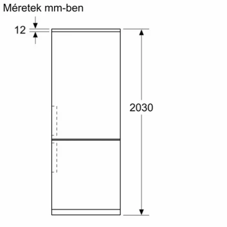 Bosch HŰTŐ ALULFAGYASZTÓS KGN39OCAF