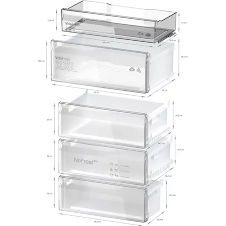 Bosch HŰTŐ ALULFAGYASZTÓS KGN492IAF