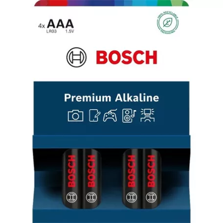 Bosch ELEM PREMIUM ALKALINE AAA 4-BLISZTER LR03PA4B/00