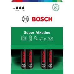 Bosch ELEM SUPER ALKLALINE AAA 4-BLISZTER LR03SA4B/00