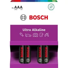 Bosch ELEM ULTRA ALKALINE AAA 4-BLISZTER LR03UA4B/00