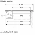 Bosch FŐZŐLAP BEÉPÍTHETŐ INDUKCIÓS PVS611B16E