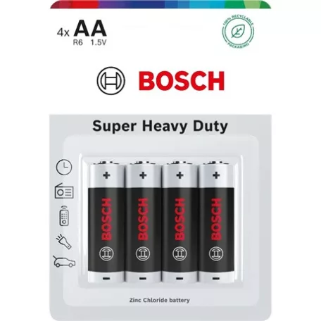 Bosch ELEM SUPER HEAVY DUTY AA 4-BLISZTER R6SHD4B/00