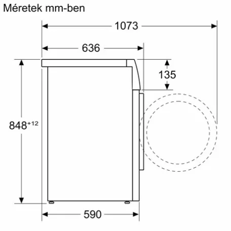Bosch MOSÓGÉP ELÖLTÖLTŐS WGG244Z9BY
