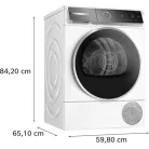Bosch SZÁRÍTÓGÉP HŐSZIVATTYÚS KONDENZÁCIÓS 9KG WQB246CNBY
