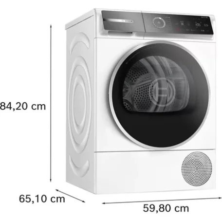 Bosch SZÁRÍTÓGÉP HŐSZIVATTYÚS KONDENZÁCIÓS 9KG WQB246DNBY