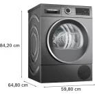 Bosch SZÁRÍTÓGÉP HŐSZIVATTYÚS KONDENZÁCIÓS 9KG WQG245DREU