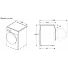 Bosch SZÁRÍTÓGÉP HŐSZIVATTYÚS KONDENZÁCIÓS 9KG WRB247CEBY