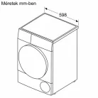Bosch SZÁRÍTÓGÉP HŐSZIVATTYÚS WTH83256BY