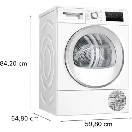 Bosch SZÁRÍTÓGÉP HŐSZIVATTYÚS WTH85293BY