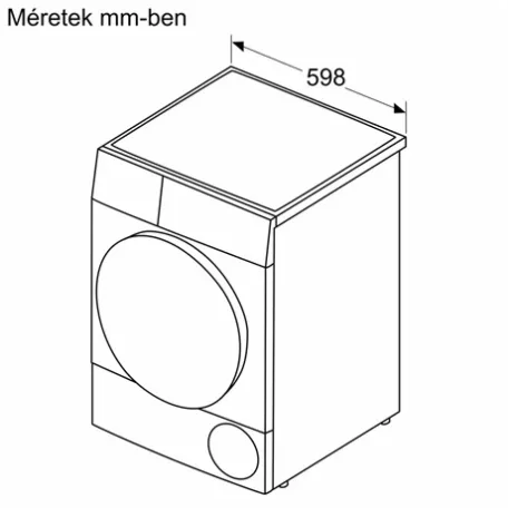 Bosch SZÁRÍTÓGÉP HŐSZIVATTYÚS WTH85293BY