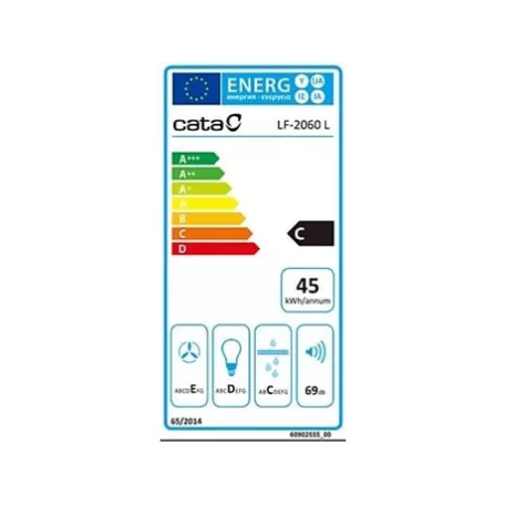 Cata PÁRAELSZÍVÓ LF-2060 WH/L LED + SZÉNSZŰRŐ