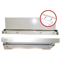 Cata PÁRAELSZÍVÓ TELESZKÓPOS INOX TF-2003/70 LED DURALUM