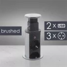 Delight REJTETT ELOSZTÓ 3-AS USB-VEL 20430BU