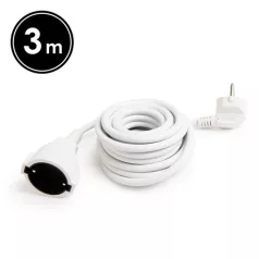   Delight LENGŐ HOSSZABBÍTÓ FEHÉR - 3 X 1,5 MM2 - 3 M 20500WH