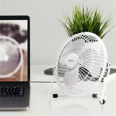 Delight USB MINI VENTILÁTOR FEHÉR 18 CM 51110WH