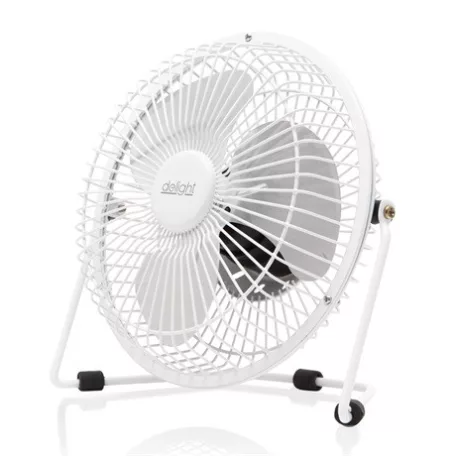 Delight USB MINI VENTILÁTOR FEHÉR 18 CM 51110WH