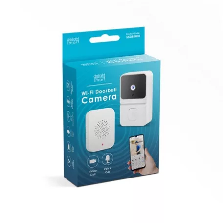 Delight Smart SMART WI-FI-S VIDEÓ KAPUTELEFON SZETT AKKUMULÁTOROS 55385WH