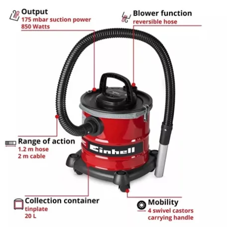 Einhell HAMUPORSZÍVÓ TC-AV 2032 DW