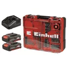 Einhell AKKUS ÜTVEFÚRÓ-CSAVAROZÓ SZETT TE-CD 18/2 LI-I +64 (2X2,0 AH)