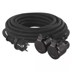   Emos KÜLTÉRI HOSSZABBÍTÓ 25 M / 2 ALJZAT / 250 V / 1,5 MM2 P0704