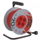 Emos KÁBELDOB 20 M / 4 ALJZAT / PIROS / PVC / 230 V / 1 MM2 P09220