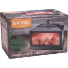 Extol Light LED LÁMPA, DEKORÁCIÓS, LÁNG HATÁSÚ, SÁRGA FÉNYŰ, ELEM NÉLKÜL 43404
