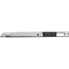   Extol Craft TAPÉTAVÁGÓ KÉS, 9MM, INOX FÉMHÁZAS, AUTO-LOCK 80043