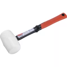   Extol Premium GUMIKALAPÁCS ÜVEGSZÁLAS NYÉLLEL, FEHÉR GUMI , 50 MM, 0,28 KG 8811111