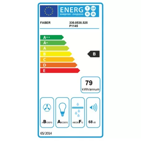 Faber PÁRAELSZÍVÓ STEELMAX EV8 LED WH/X A55