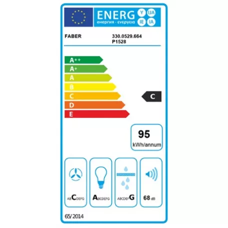 Faber PÁRAELSZÍVÓ TWEET EV8 LED BK A55