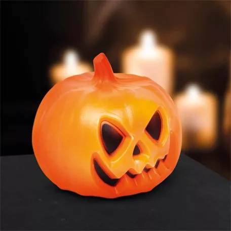 Family Halloween TÖKLÁMPÁS LEDDEL, HANGEFFEKTEKKEL 58111