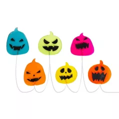   Family Halloween HALLOWEEN-I LED ABLAKDEKOR, TÖK  85 CM 58186B