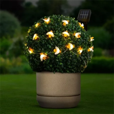 Family Decor SZOLÁR LED FÉNYFÜZÉR MÉHECSKÉS 58220