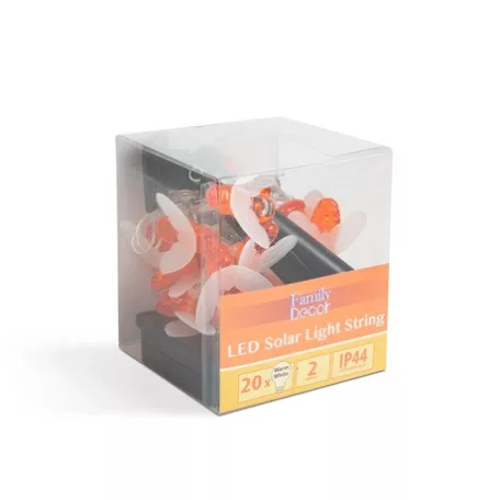 Family Decor SZOLÁR LED FÉNYFÜZÉR MÉHECSKÉS 58220