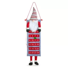   Family Christmas FALI ADVENTI NAPTÁR TEXTIL, 100 X 28 CM 58964