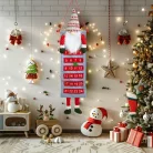 Family Christmas FALI ADVENTI NAPTÁR TEXTIL, 100 X 28 CM 58964