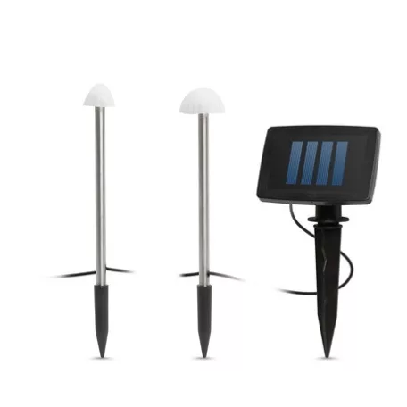 Garden of Eden LED-ES SZOLÁR LÁMPA - 12 DB MINI GOMBA 11243