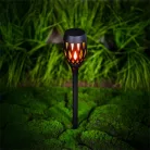 Garden of Eden LED-ES SZOLÁR LÁMPA, LESZÚRHATÓ/FALI, LÁNGEFFEKT 11262D
