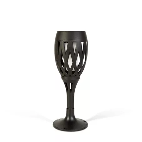 Garden of Eden LED-ES SZOLÁR LÁMPA, LESZÚRHATÓ/FALI, LÁNGEFFEKT 11262D