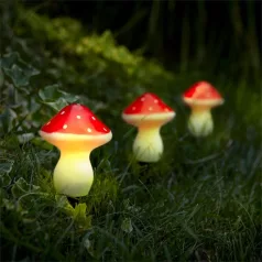   Garden of Eden LESZÚRHATÓ SZOLÁR FÉNYFÜZÉR, GOMBÁK, 3M 11756
