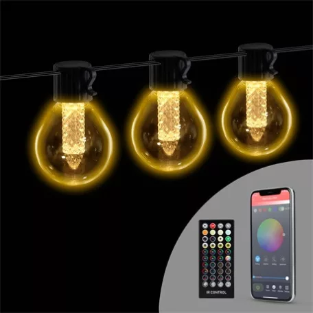 Garden of Eden SMART FÉNYFÜZÉR, 25 LED, 15 M, BLUETOOTH 58384